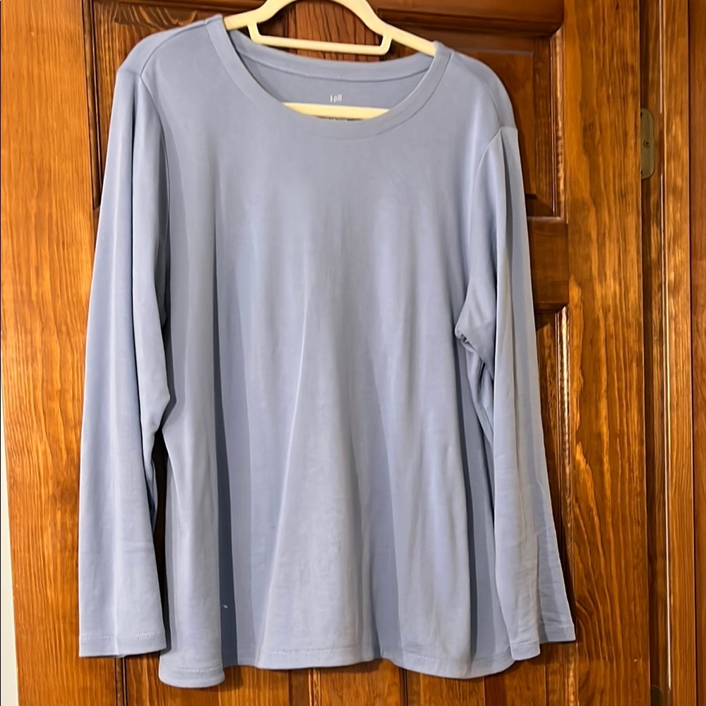 J Jill Pima long sleeve tee - xl